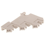 Weidmuller DLI Series Beige DIN Rail Terminal Block, Triple-Level, Screw Termination