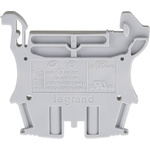 Legrand 371 Series Grey DIN Rail Terminal Block, 2.5mm², Single-Level, Screw Termination