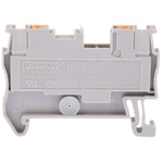 Phoenix Contact PT 2.5 Series Grey Feed Through Terminal Block, 0.14 → 4mm², Single-Level, Push In Termination,