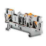 Phoenix Contact PT 2.5-MT Series Grey Knife Disconnect Terminal Block, 0.14 → 4mm², Single-Level, Push In