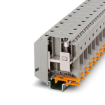 Phoenix Contact UKH 95 Series Grey Feed Through Terminal Block, 25 → 95mm², Single-Level, Screw Termination