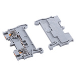 Phoenix Contact PT 1.5/S Series Grey Feed Through Terminal Block, 0.14 → 1.5mm², Single-Level, Push In