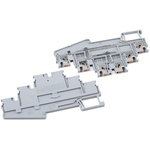 Phoenix Contact PT 1.5/S-3L BU Series Grey Multi Level Terminal Block, 0.14 → 1.5mm², Triple-Level, Push In