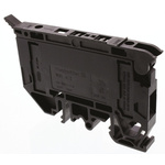 Weidmuller W Series Black Fused DIN Rail Terminal, 4mm², Single-Level, Screw Termination, Fused