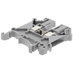 Phoenix Contact UK3 N Series Grey DIN Rail Terminal Block, Single-Level, Screw Termination