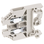 Wieland WK Series Grey Feed Through Terminal Block, Single-Level, Screw Termination