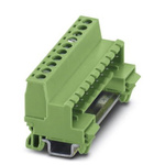 Phoenix Contact MSTBHK 2.5/10-G-5.08 Series DIN Rail Terminal Block, Screw Termination