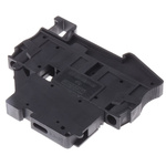Phoenix Contact Black Fused DIN Rail Terminal, 1-Level, Spring Clamp Termination, Fused