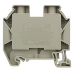Wieland WT 16 Series Grey Feed Through Terminal Block, Single-Level, Screw Termination, ATEX