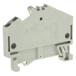 Wago 280 Series Grey Feed Through Terminal Block, 2.5mm², Single-Level, Cage Clamp Termination