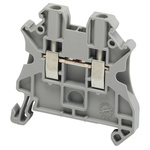 Schneider Electric NSYTRV Series Grey DIN Rail Terminal Block, 0.14 → 4mm², Single-Level, Screw Termination, ATEX