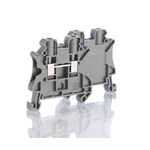 Schneider Electric NSYTRV Series Grey DIN Rail Terminal Block, 0.14 → 4mm², Single-Level, Screw Termination, ATEX