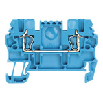 Weidmuller Printers Series Blue Feed Through Terminal Block, 1.5mm², Single-Level, Clamp Termination