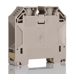 Weidmuller W Series Dark Beige Feed Through Terminal Block, 10 → 70mm², 1-Level, Screw Termination