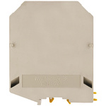 Weidmuller W Series Dark Beige Feed Through Terminal Block, 70 → 240mm², Single-Level, Screw Termination