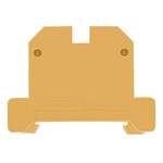 Weidmuller SAK Series Green, Yellow PE Terminal, Single-Level, Screw Termination