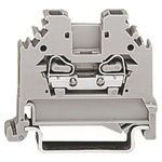 Wago 280 Series Grey Feed Through Terminal Block, 2.5mm², Single-Level, Cage Clamp Termination