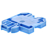Weidmuller SAK Series Blue Feed Through Terminal Block, 4mm², Single-Level, Screw Termination