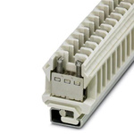 Phoenix Contact SSK 135 KER-EX Series White Feed Through Terminal Block, 35mm², 1-Level, ATEX, IECEx