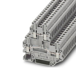 Phoenix Contact UTTB 2.5-DIO/O-U Series Grey Component Terminal Block, 2.5mm², 2-Level, Screw Termination