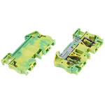 Phoenix Contact ST 6-PE Series Green/Yellow Earth Terminal Block, 0.2 → 6mm², Single-Level, Spring Clamp