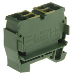 Entrelec DIN Rail Terminal Block, Clamp Termination