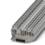 Phoenix Contact ST 2.5-TWIN Series Grey Feed Through Terminal Block