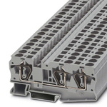 Phoenix Contact ST 6-TWIN Series Grey Feed Through Terminal Block
