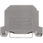 Siemens 8WA Series Green/Yellow DIN Rail Terminal Block, 6mm², Double-Level, Screw Termination