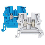 Legrand 371 Series Blue DIN Rail Terminal Block, 10mm², Single-Level, Screw Termination