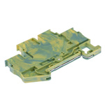 Phoenix Contact PTTB 2.5-PE Series Green/Yellow Double Level Terminal Block, 0.14 → 4mm², Double-Level, Push In
