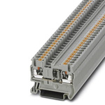 Phoenix Contact PT 2.5-DIO/L-R Series Grey Multi Level Terminal Block, 0.14 → 4mm², Single-Level, Push In