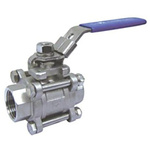RS PRO Stainless Steel High Pressure Ball Valve 1-1/4 in 2 Way