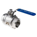 RS PRO Stainless Steel High Pressure Ball Valve 2 in BSPP 2 Way