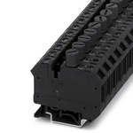 Phoenix Contact UK 10-DREHSILED 24 (5X20) Series Black Fused DIN Rail Terminal, Single-Level, Screw Termination, Fused