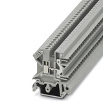 Phoenix Contact UK 3-MSTB-5.08 Series Grey Fused DIN Rail Terminal, Double-Level, Screw Termination, Fused