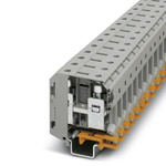 Phoenix Contact UKH 70 Series Grey Feed Through Terminal Block, Single-Level, Screw Termination