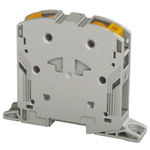 Phoenix Contact PTPOWER 95-F Series Grey DIN Rail Terminal Block, 95mm², Single-Level, Push In Termination
