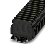 Phoenix Contact USIG Series Black Fused DIN Rail Terminal, Single-Level, Screw Termination, Fused