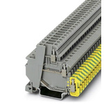 Phoenix Contact DOK 1.5-2D Series Grey Busbar, 1.5mm², Triple-Level, Screw Termination