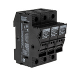 Phoenix Contact UK 10.3-CC HESI N 3POL Series Black Feed Through Terminal Block, Single-Level, Screw Termination