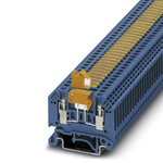 Phoenix Contact MTK BU Series Blue Disconnect Terminal Block, Single-Level, Screw Termination