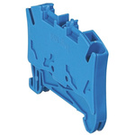 Legrand 372 Series Blue Feed Through Terminal Block, 4mm², Spring Clamp Termination