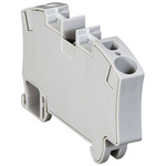 Legrand 372 Series Grey Feed Through Terminal Block, 10mm², Spring Clamp Termination