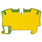 Legrand 372 Series Green, Yellow Feed Through Terminal Block, Spring Clamp Termination