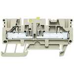 Weidmuller P Series Blue Disconnect Terminal Block, 0.5 → 6mm², Single-Level, Push In Termination