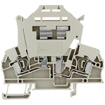 Weidmüller Z Series Beige Fused DIN Rail Terminal, Single-Level, Clamp Termination, Fused