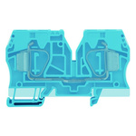Weidmuller Z Series Blue DIN Rail Terminal Block, Single-Level, Clamp Termination