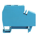 Weidmüller Z Series Blue Feed Through Terminal Block, Single-Level, Clamp Termination