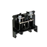 Idec BN Series Black Fused DIN Rail Terminal, Screw Termination, Fused